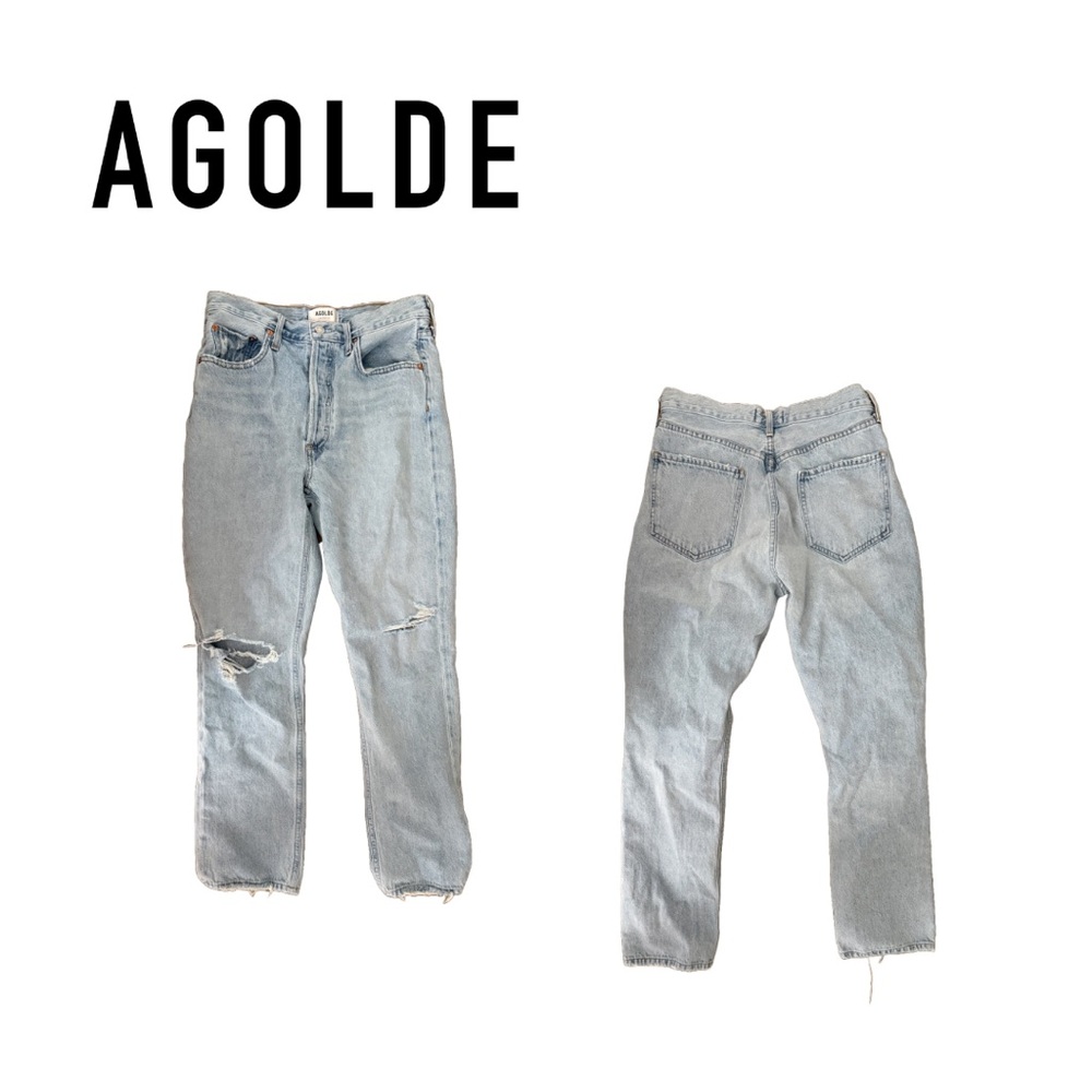 Agolde Straight Leg Jeans